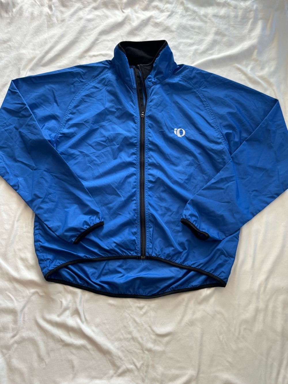 Pearl Izumi Men’s Cycling Windbreaker Jacket Blue Full Zip Size Large